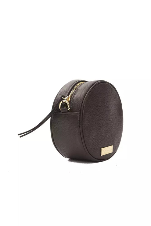 Élégant petit crossbody en cuir ovale