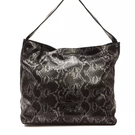 Chic Python Print en cuir en cuir