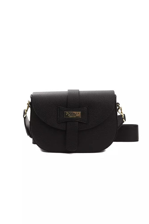 Sac élégant en cuir noir