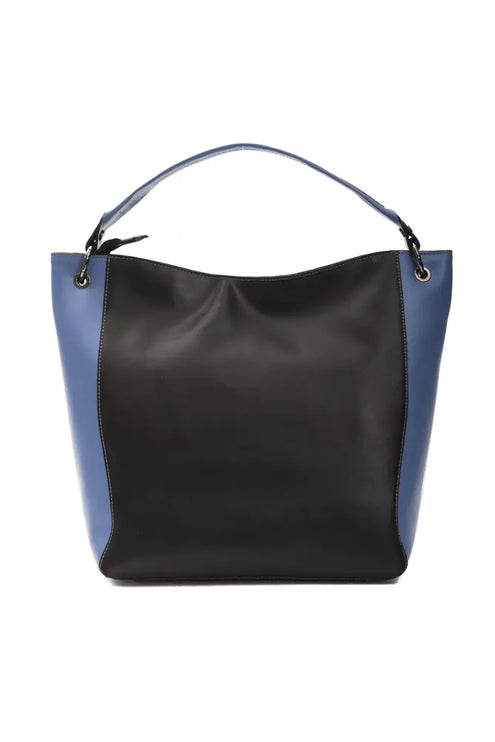 Sac d'épaule en cuir noir chic