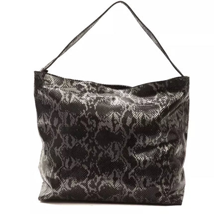 Chic Python Print en cuir en cuir