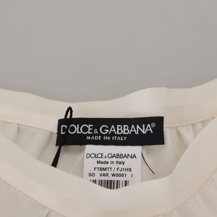 Eleganti pantaloncini di lingerie in pizzo bianco