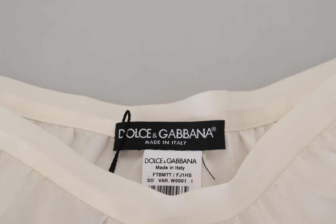 Eleganti pantaloncini di lingerie in pizzo bianco