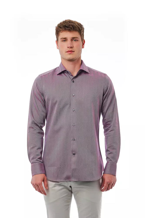 Bourgondië Slim Fit Frans kraag shirt