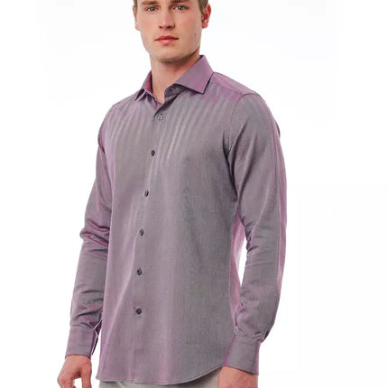 Bourgondië Slim Fit Frans kraag shirt