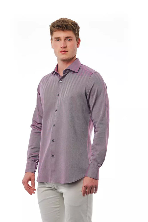 Bourgondië Slim Fit Frans kraag shirt