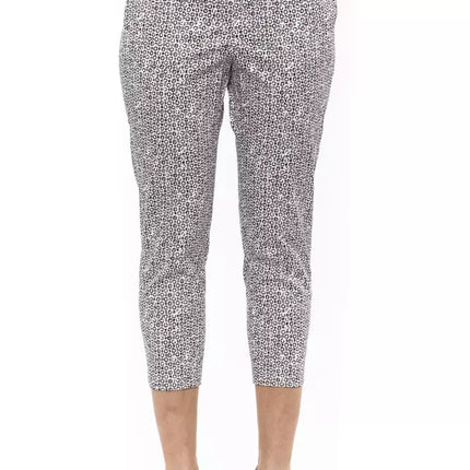 Pantalon de cheville blanc adhérent chic