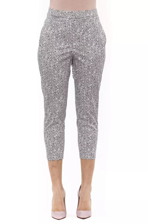 Pantalon de cheville blanc adhérent chic