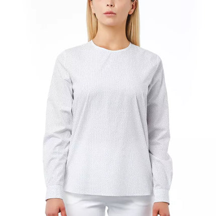 White Cotton Women Blouse