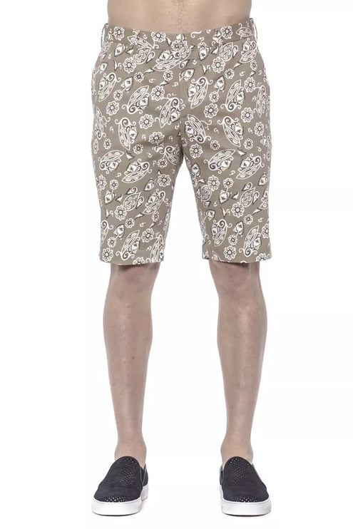 Chique beige Bermuda shorts voor mannen