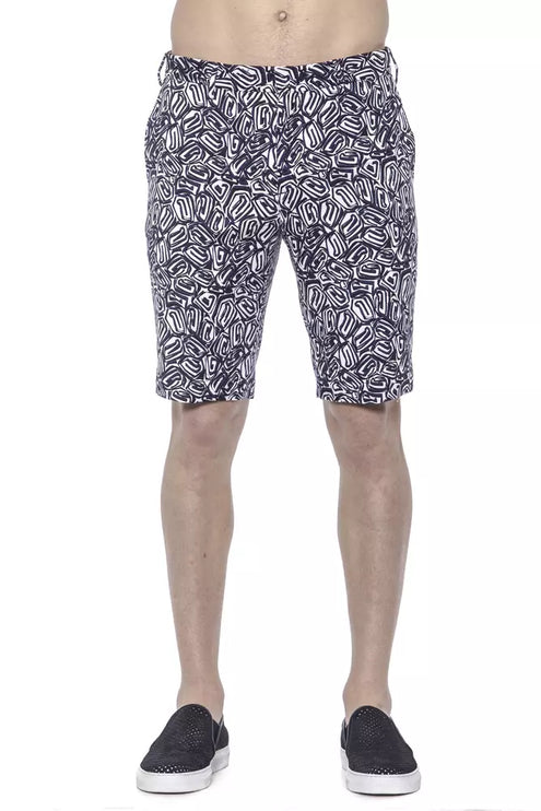 Chique patroon Bermuda shorts