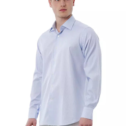 Elegant Italiaans kraag katoen shirt