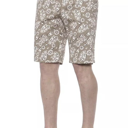 Chique beige Bermuda shorts voor mannen