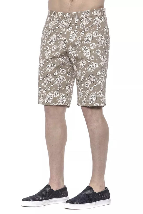 Chique beige Bermuda shorts voor mannen