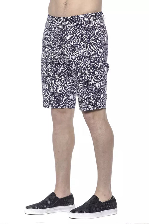 Chique patroon Bermuda shorts