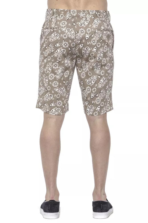 Chique beige Bermuda shorts voor mannen