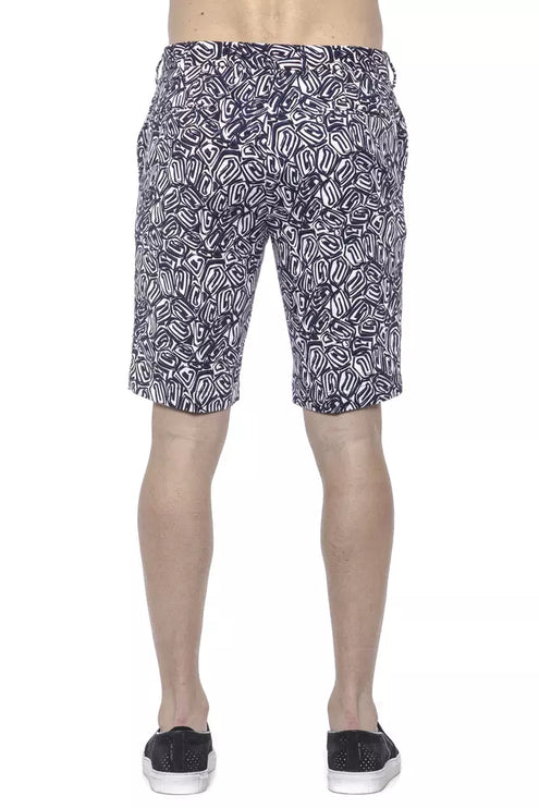 Chique patroon Bermuda shorts