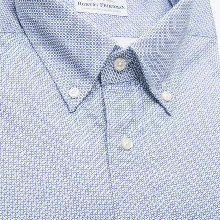 Elegant lichtblauw katoenen shirt