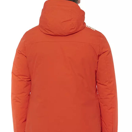 Veste à capuche à eau rouge rouge