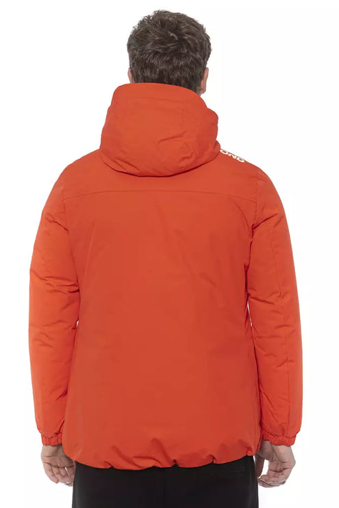 Veste à capuche à eau rouge rouge