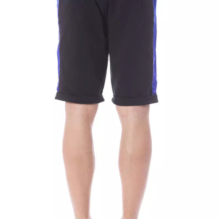 Slanke zwarte zomers shorts