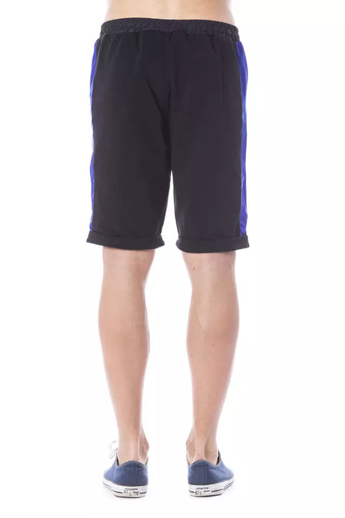 Slanke zwarte zomers shorts