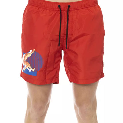 Short de natation dégradé vibrant pour les hommes