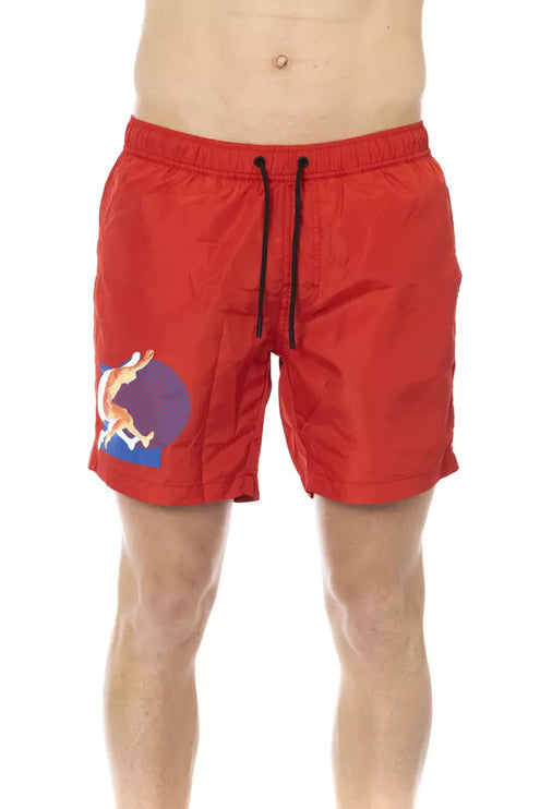 Short de natation dégradé vibrant pour les hommes