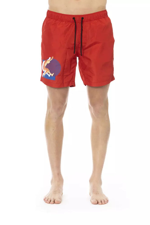 Short de natation dégradé vibrant pour les hommes