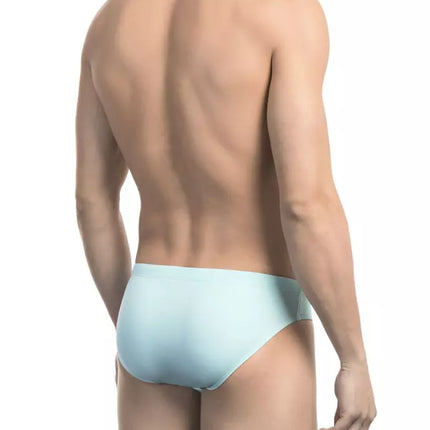 Chic azul claro impreso speedo