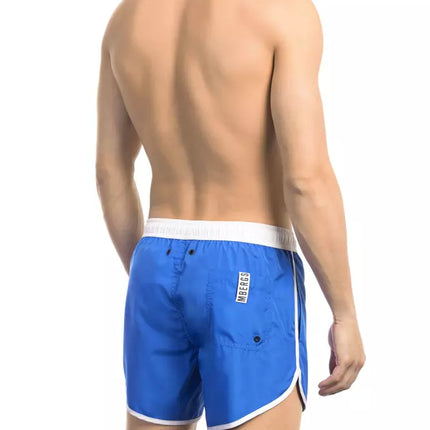 Short de natation masculin maritime chic.