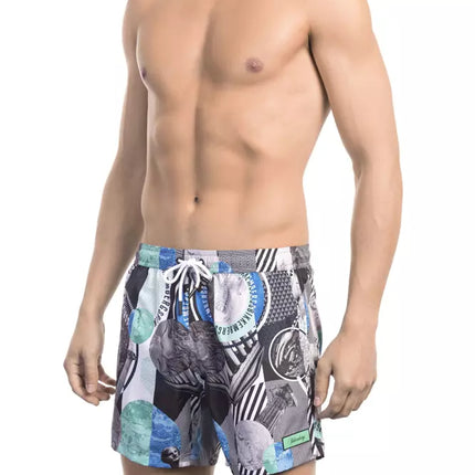 Shorts de natation imprimés vibrants: Été essentiel