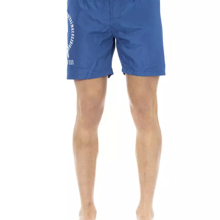 Shorts de natation en couches élégantes - bleu élégant