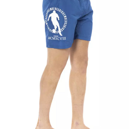 Shorts de natation en couches élégantes - bleu élégant