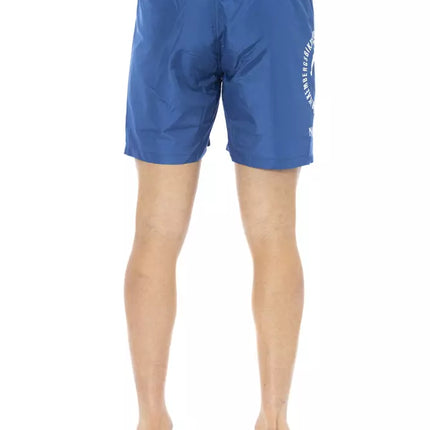 Shorts de natation en couches élégantes - bleu élégant