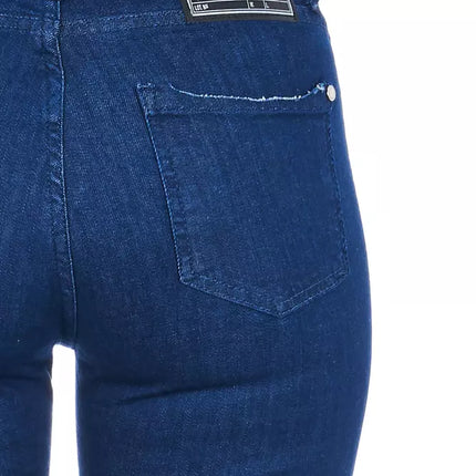 Chique multi-pocket magere denim