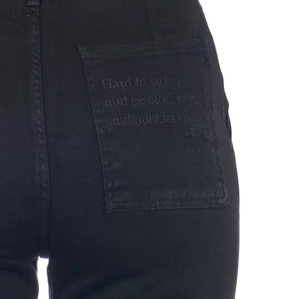 Pantalon cultivé à tête haute chic