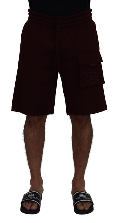 Elegante kastanjebruine shorts