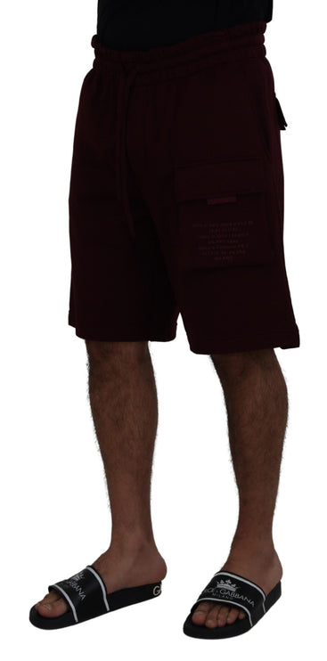 Elegante kastanjebruine shorts