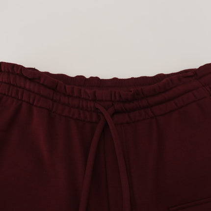 Elegante kastanjebruine shorts