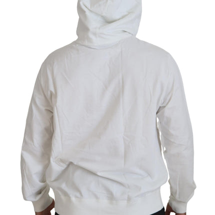 Stunning White Hooded Sweater