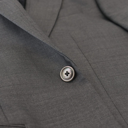 Elegant Grey Grey Sicilia Blazer Jacket