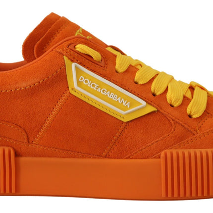 Sneaker allacciati in pelle scamosciata in pelle scamosciata chic