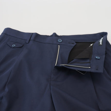 Eleganti pantaloncini blu Chino