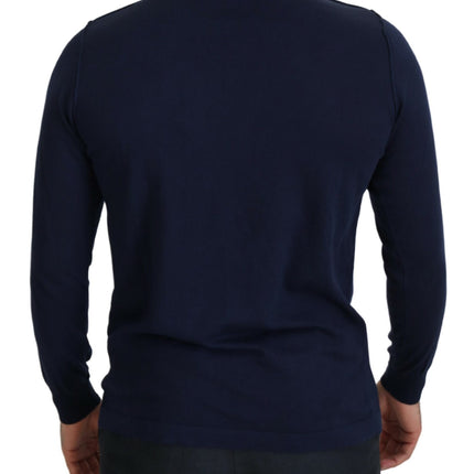 Authentic Crewneck Blue Pullover Sweater