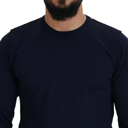 Authentic Crewneck Blue Pullover Sweater