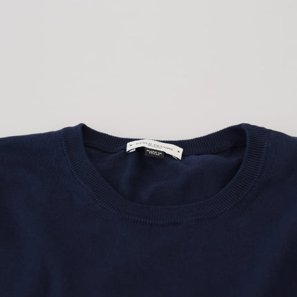 Authentic Crewneck Blue Pullover Sweater