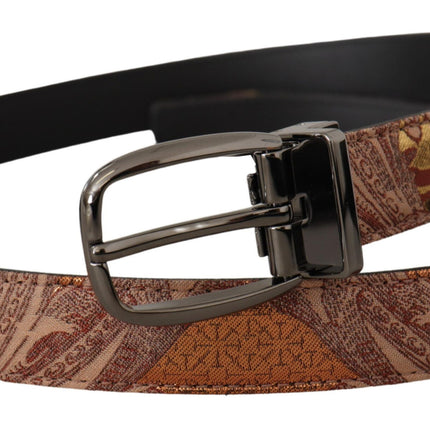 Multicolor Leather Signature Belt