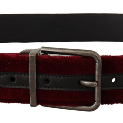 Velvet Maroon Elegance Belt