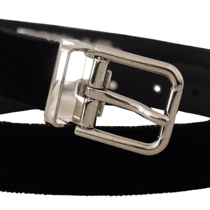 Elegant Grosgrain Leather Belt